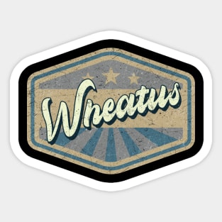 vintage Wheatus Sticker